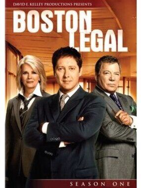 Boston Legal Season One DVD 2004 James Spader William Shatner Comedy Drama